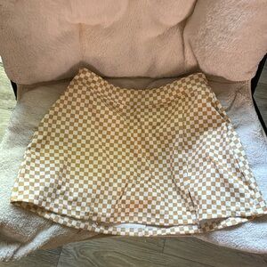Aeropostale checkered skort